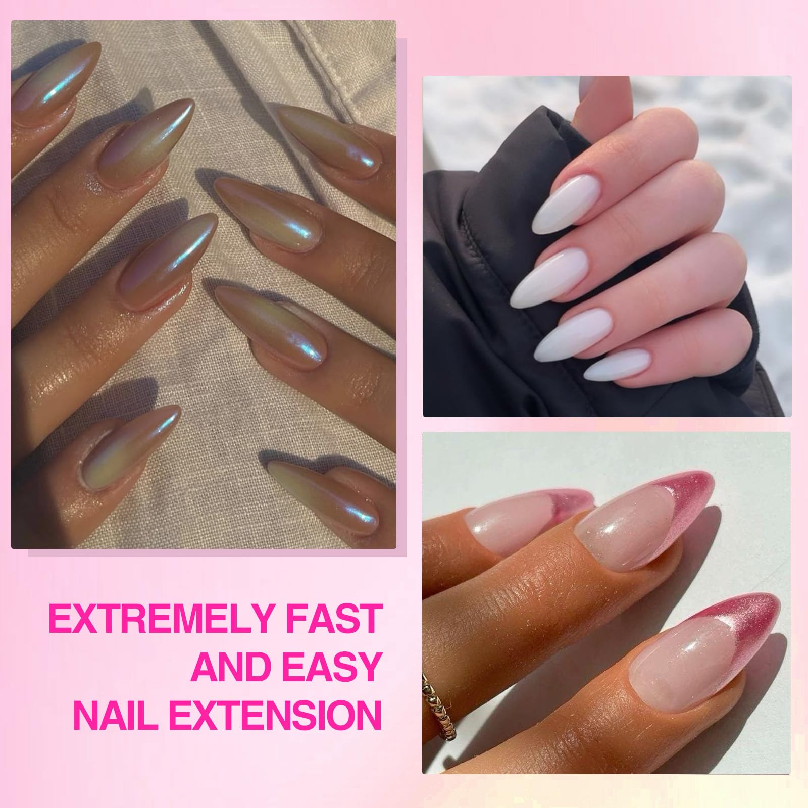 SAVILAND gel nail glue 4 in 1, versatile for foundation and rhinestones