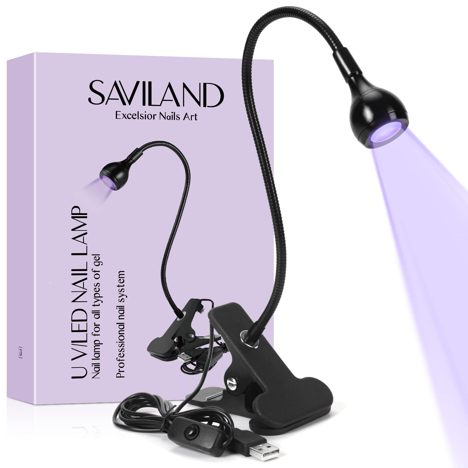 SAVILAND gift-ready nail lamp appeals to nail art enthusiasts and professionals.