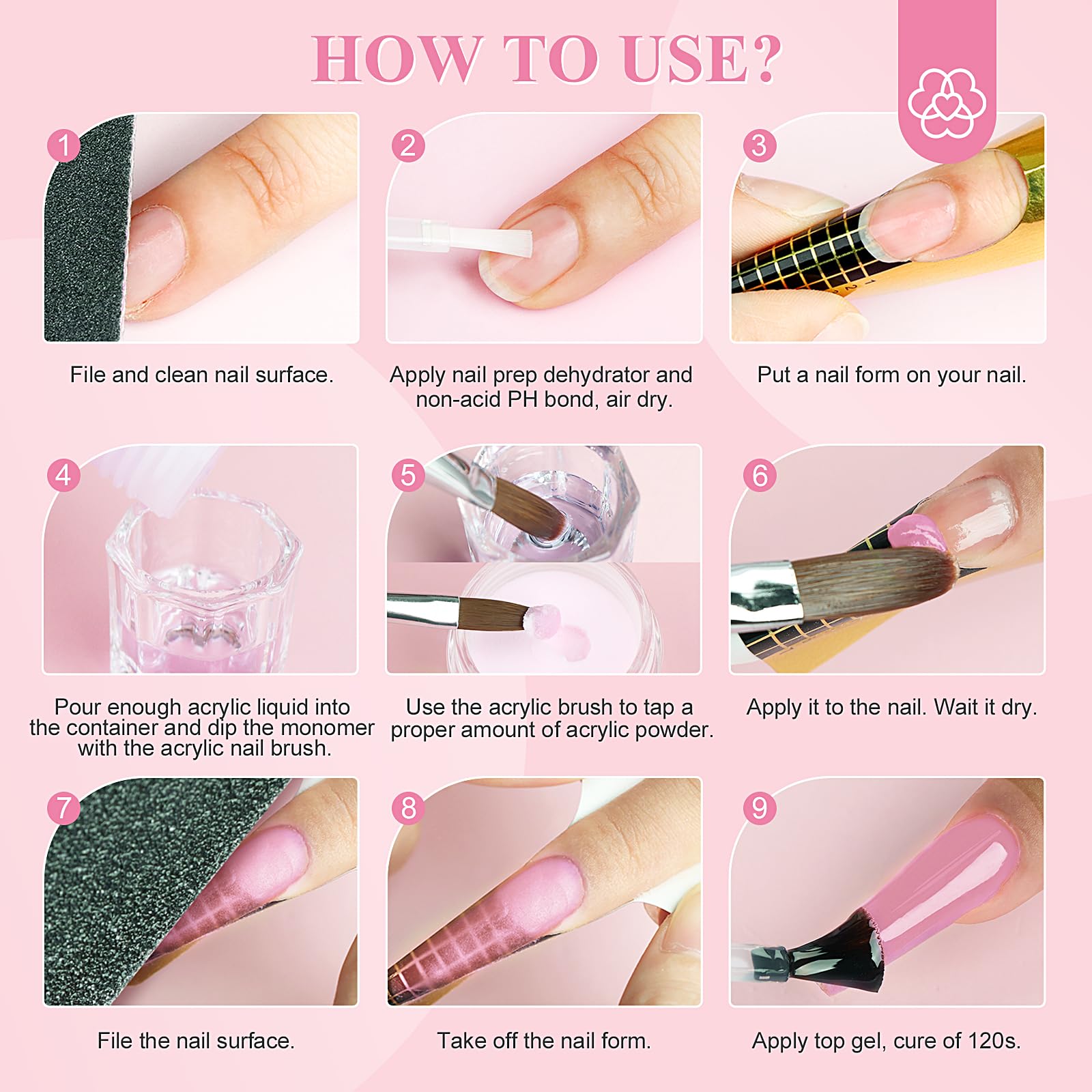 SAVILAND complete home kit for salon-quality nails at home.