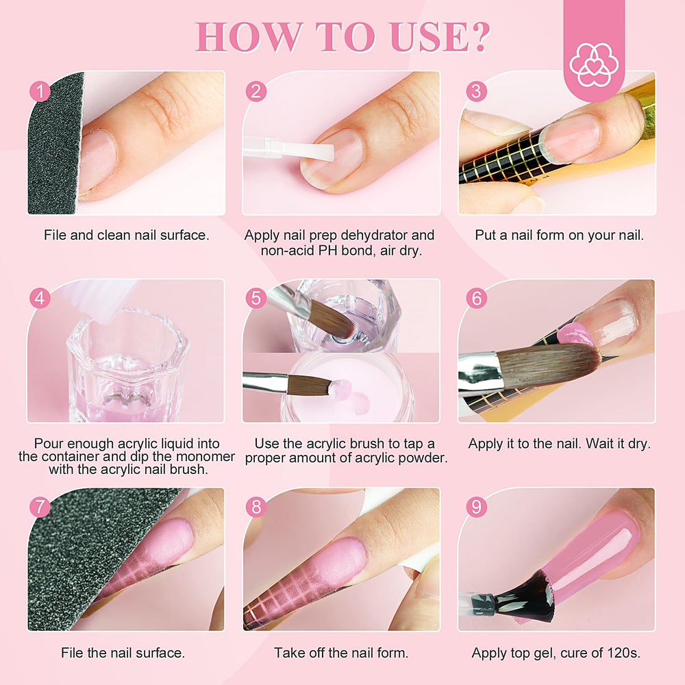 SAVILAND complete home kit for salon-quality nails at home.