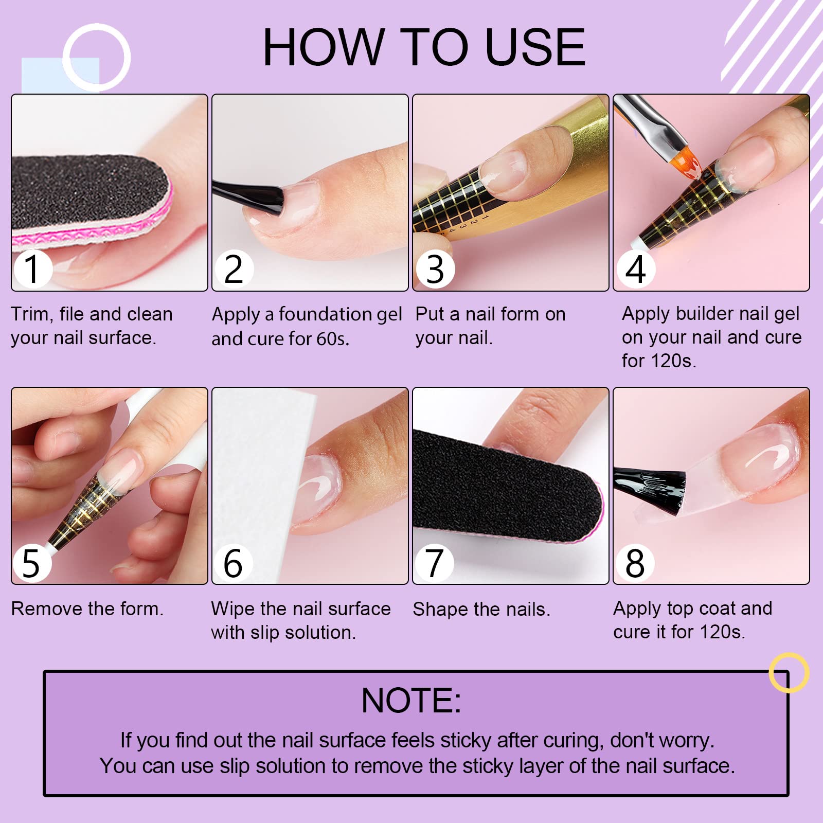 Kit de manicura SAVILAND para casa, uso cómodo y resultados profesionales.