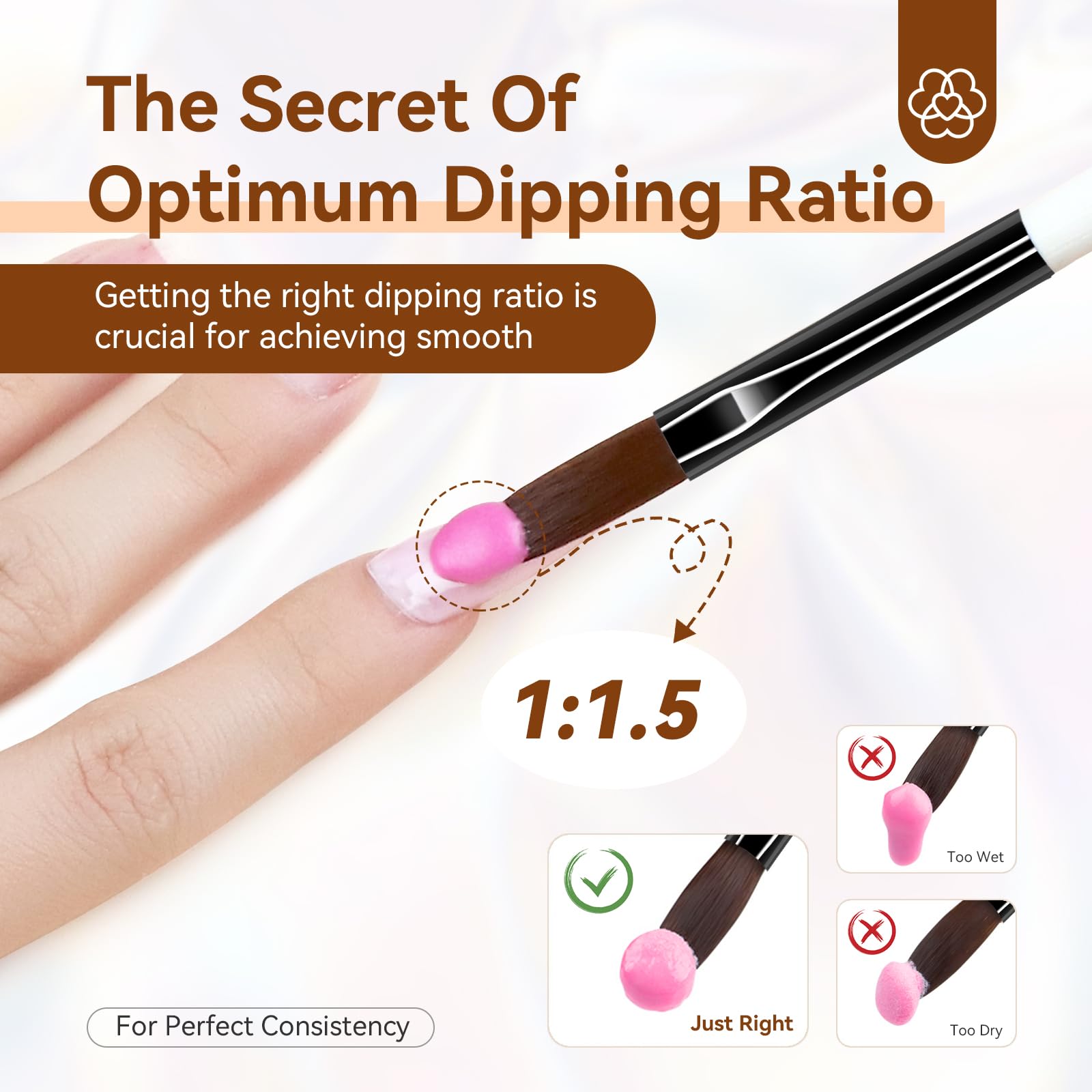 SAVILAND black and white handle enhances grip during detailed nail art.