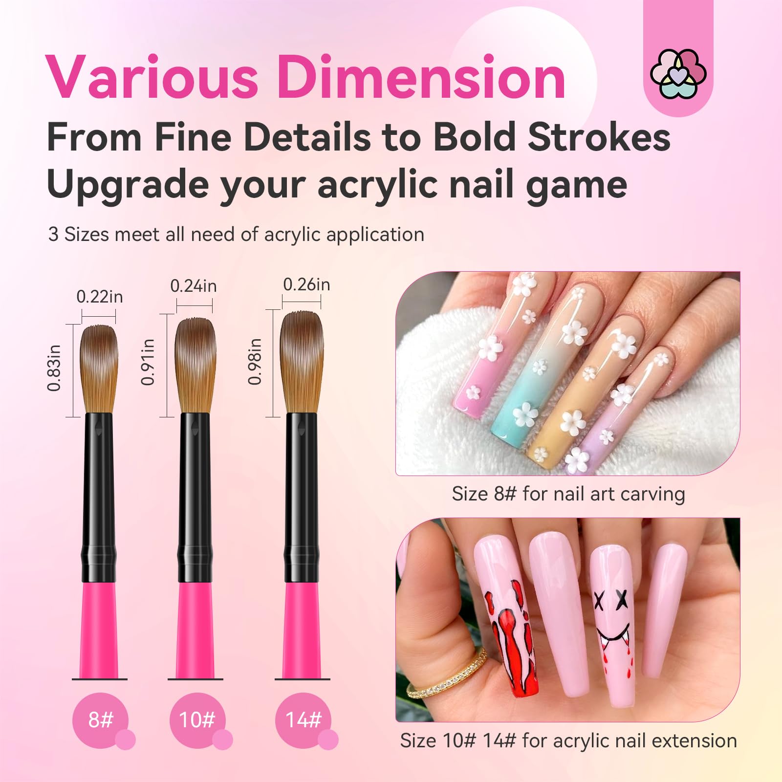 SAVILAND durable metal tube protects bristles during use.