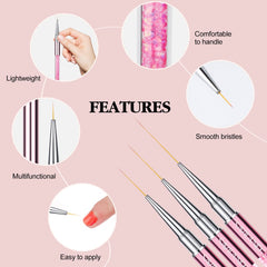 SAVILAND 13mm liner brush ideal for checkered patterns and small fills.