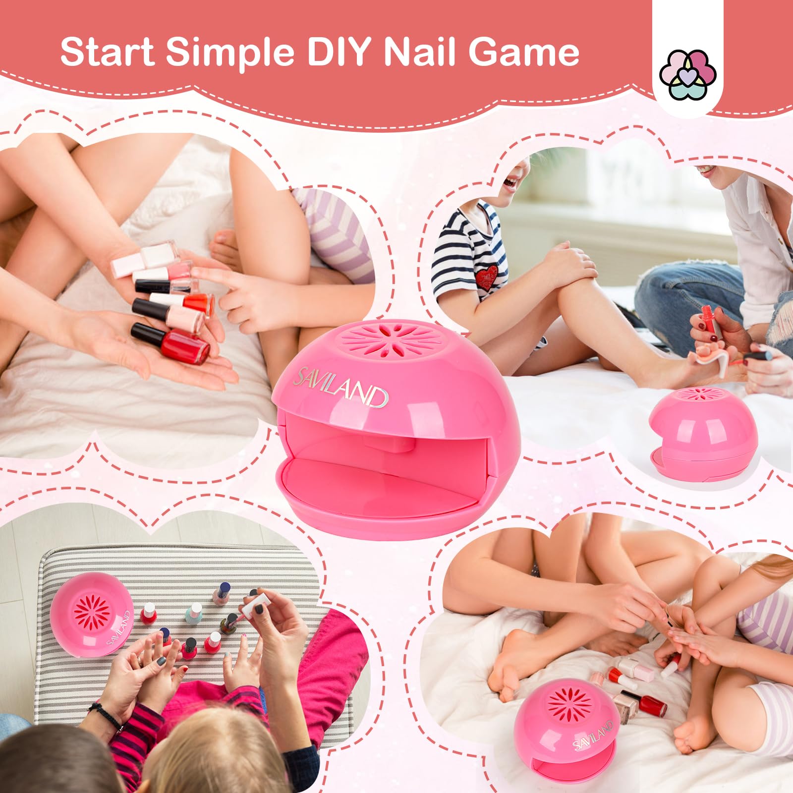 SAVILAND compact dryer dries nails in open-space drying area