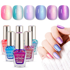 SAVILAND Ombre: paleta de 6 esmaltes para looks veraniegos