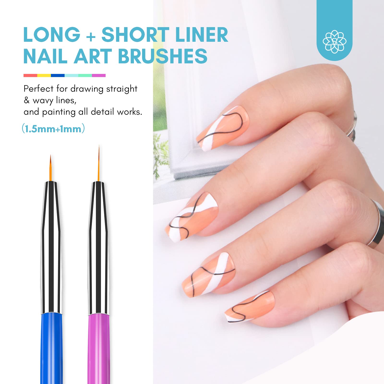 SAVILAND packaging presents a gift-ready set ideal for nail art beginners