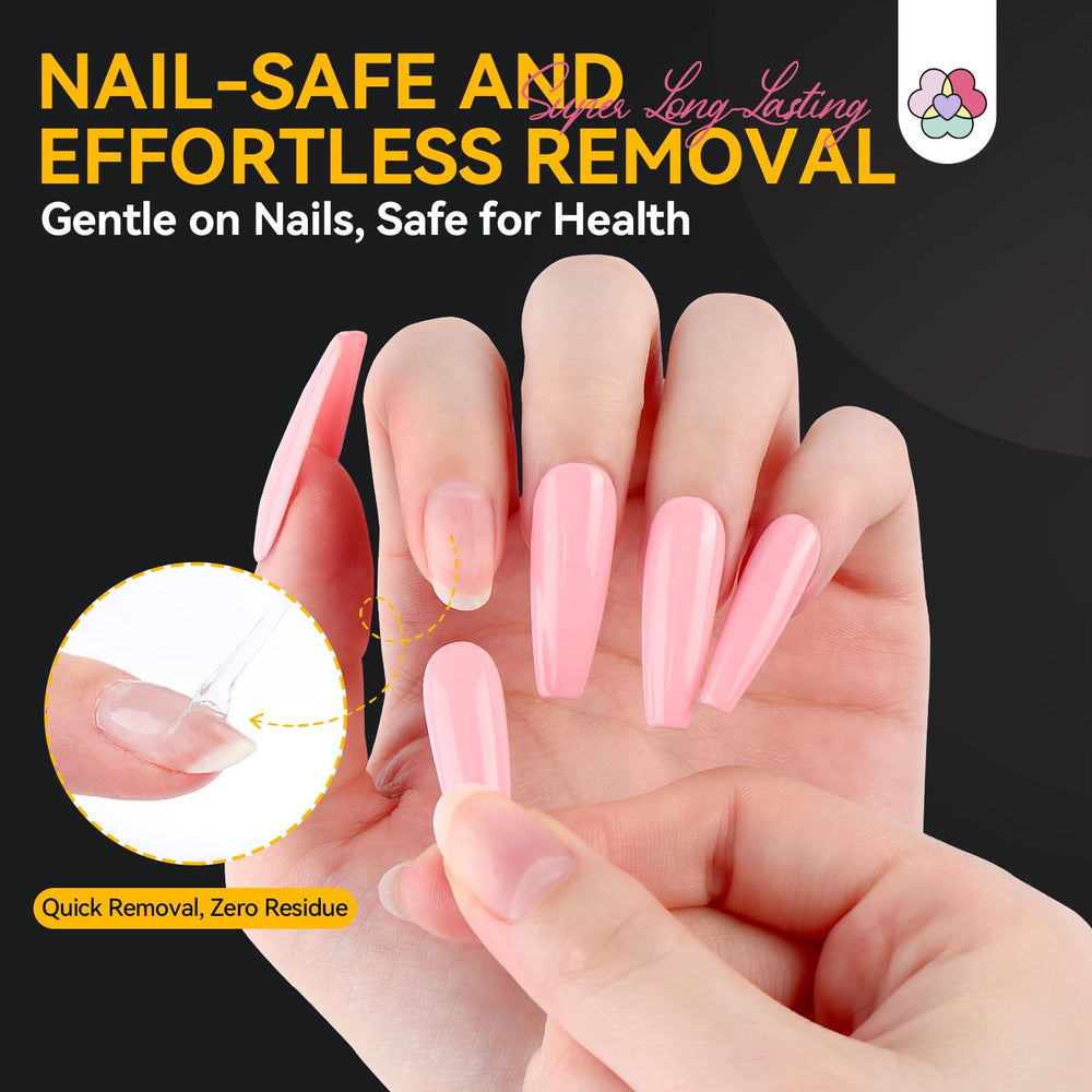 SAVILAND tabs enable quick, residue-free application for stylish nails.