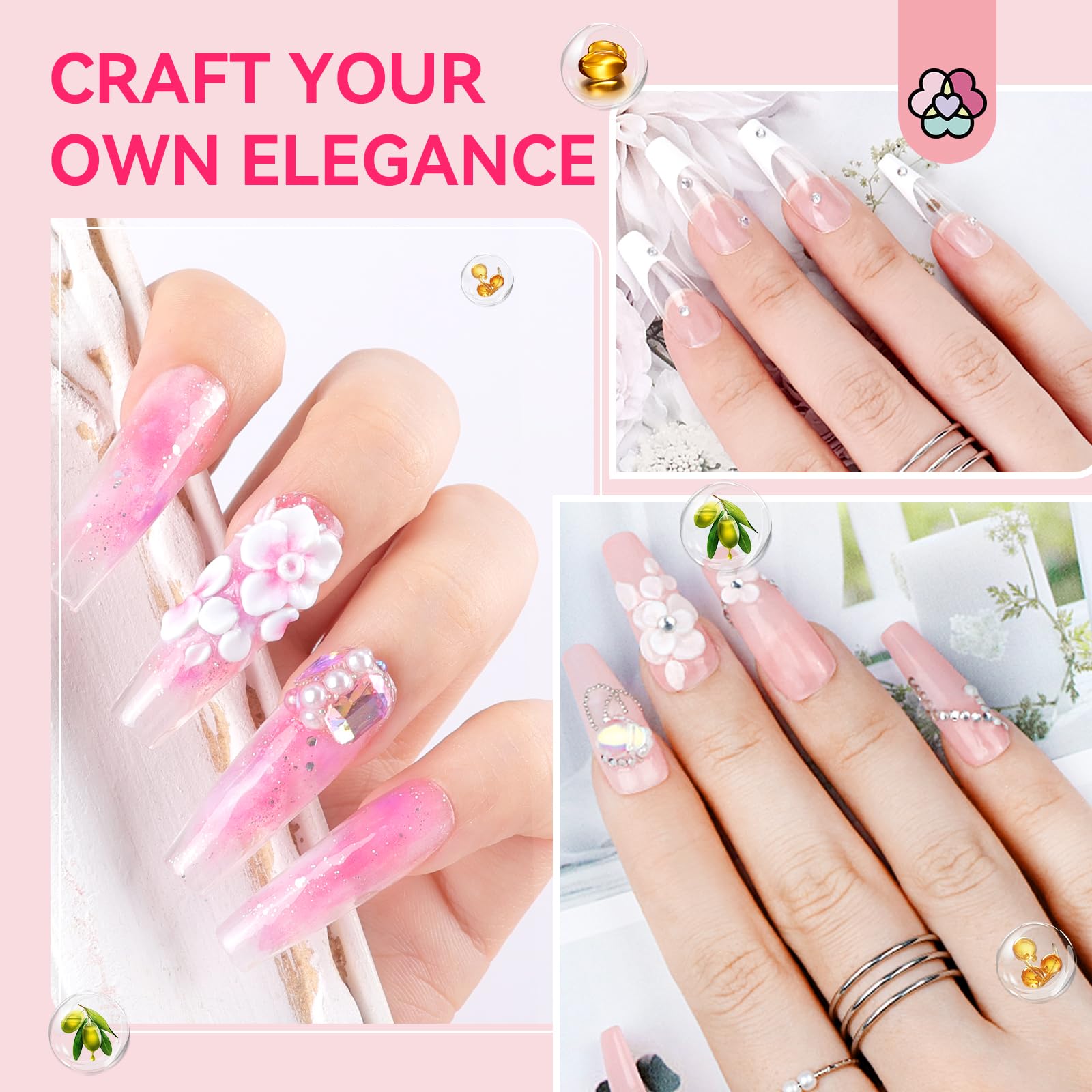 SAVILAND professional nail brushes and tools for precise application