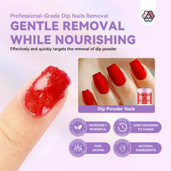 SAVILAND Remover Polvo para Inmersión, aceite cuticular para cuidado nutritivo