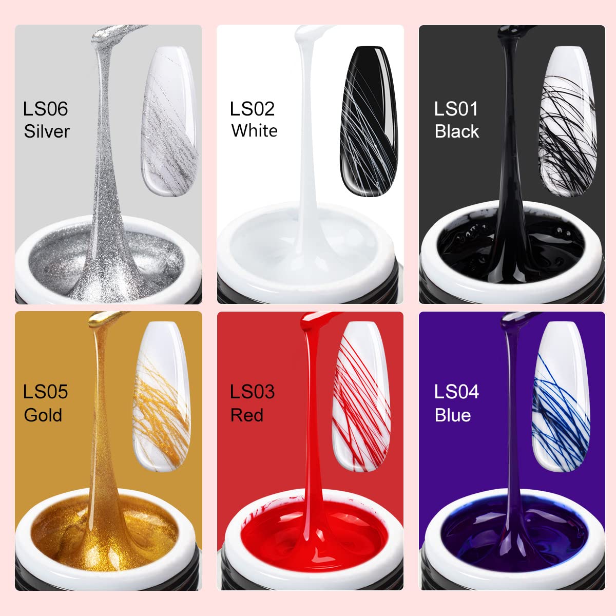 SAVILAND Spider Gel: líneas limpias y rápidas gracias a la textura espesa.