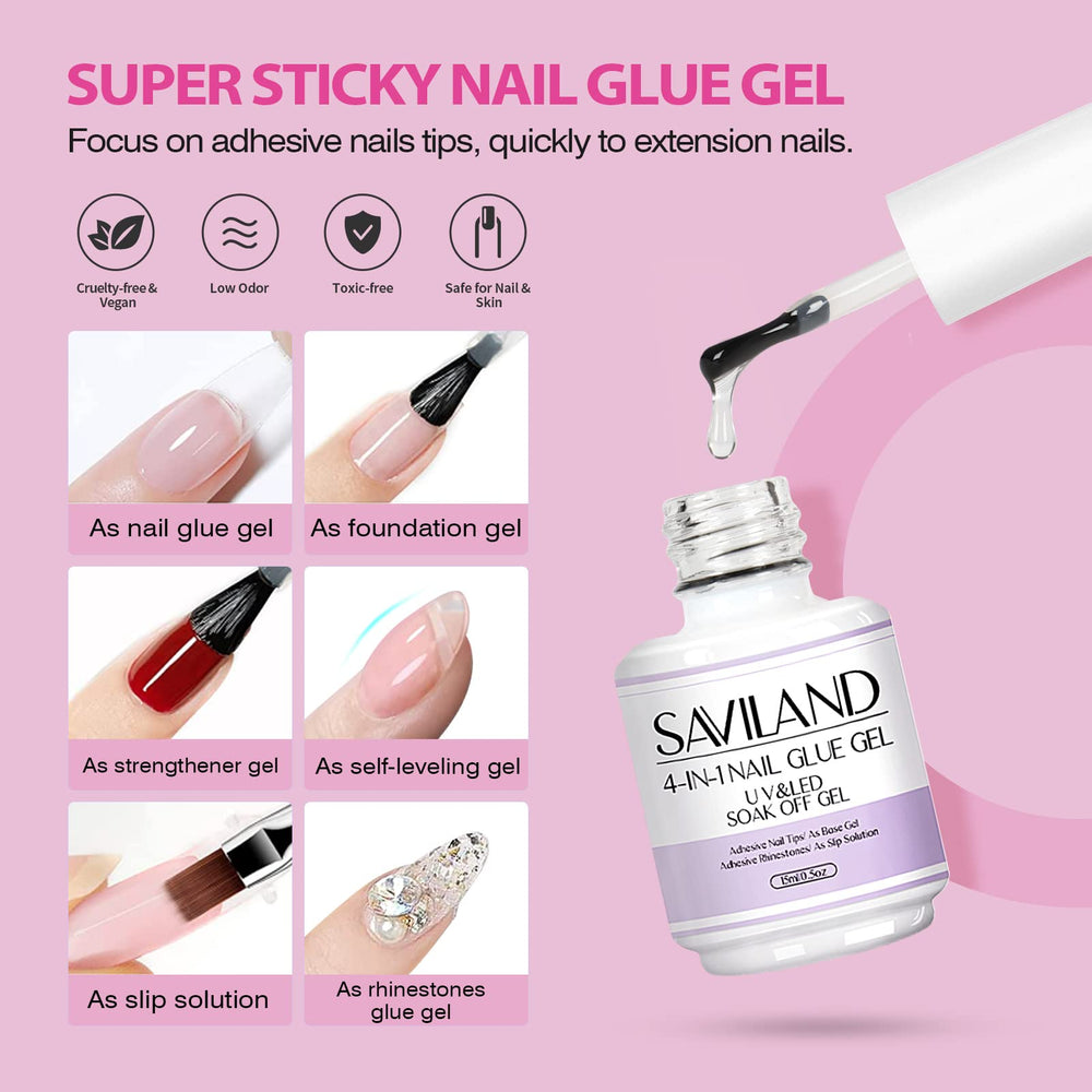 SAVILAND sponge nail file for gentle smoothing