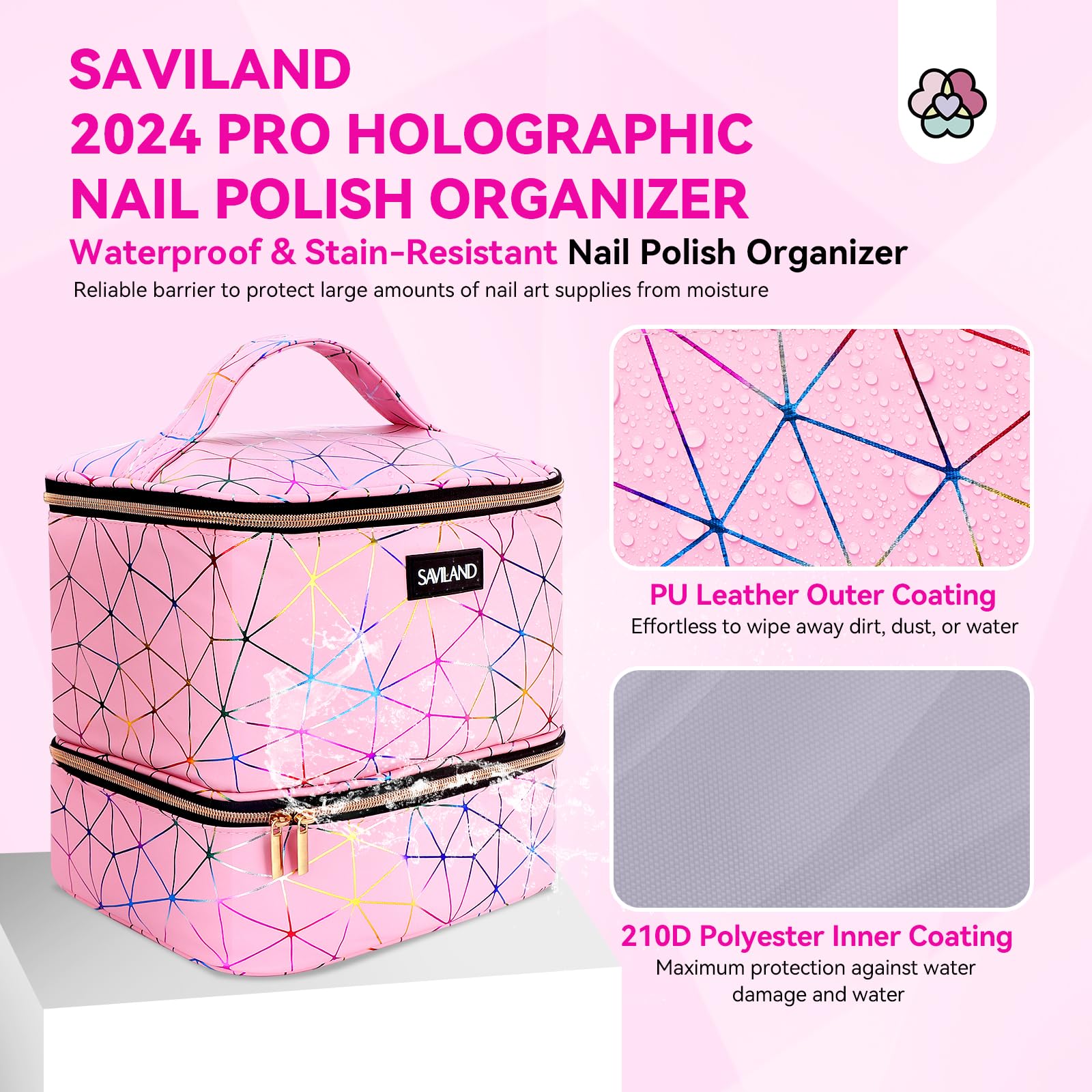 SAVILAND compact travel-ready dimensions for easy transport.
