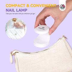 SAVILAND UV/LED dual-light nail lamp offers versatile curing for gel polishes across brands
