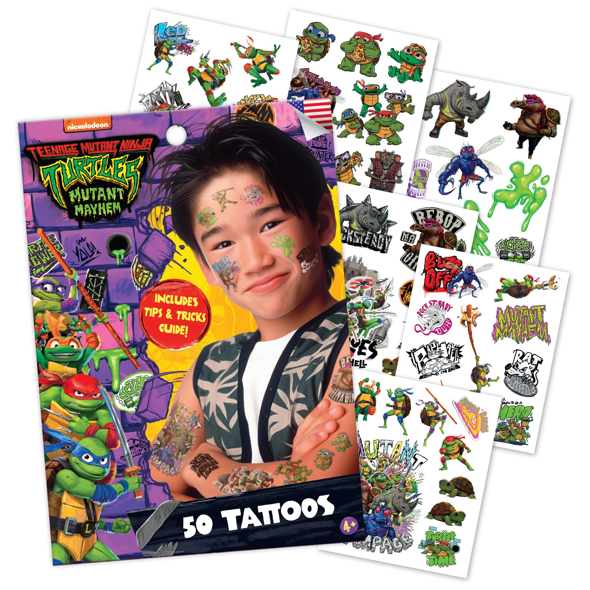 Savvi tortugas ninja tatuajes: 50 diseños para fiestas seguras y divertidas.