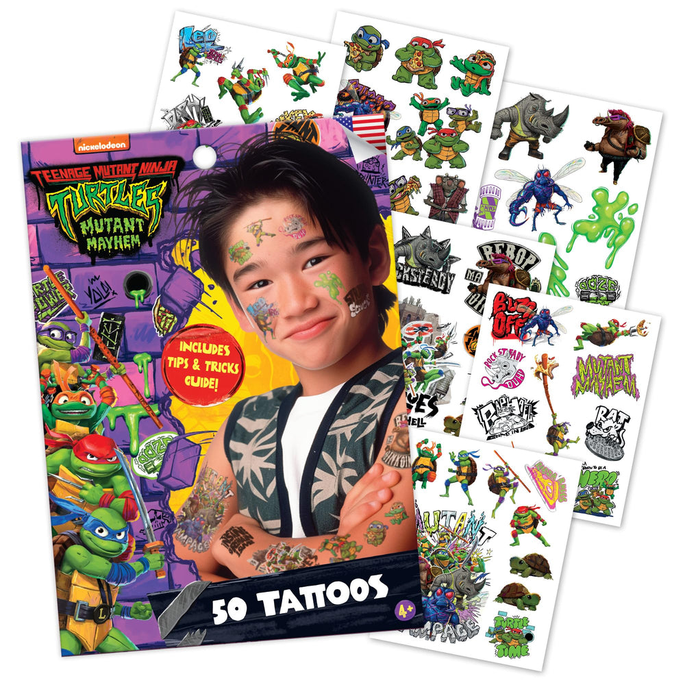 Savvi tortugas ninja tatuajes: 50 diseños para fiestas seguras y divertidas.