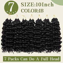 Saypeds GOGO Curl Deep Ocean Water Wave hair worn by model for natural-looking texture.