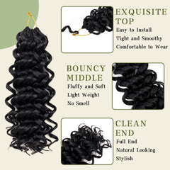 Saypeds GOGO Curl Deep Ocean Water Wave package demonstrates easy installation features.