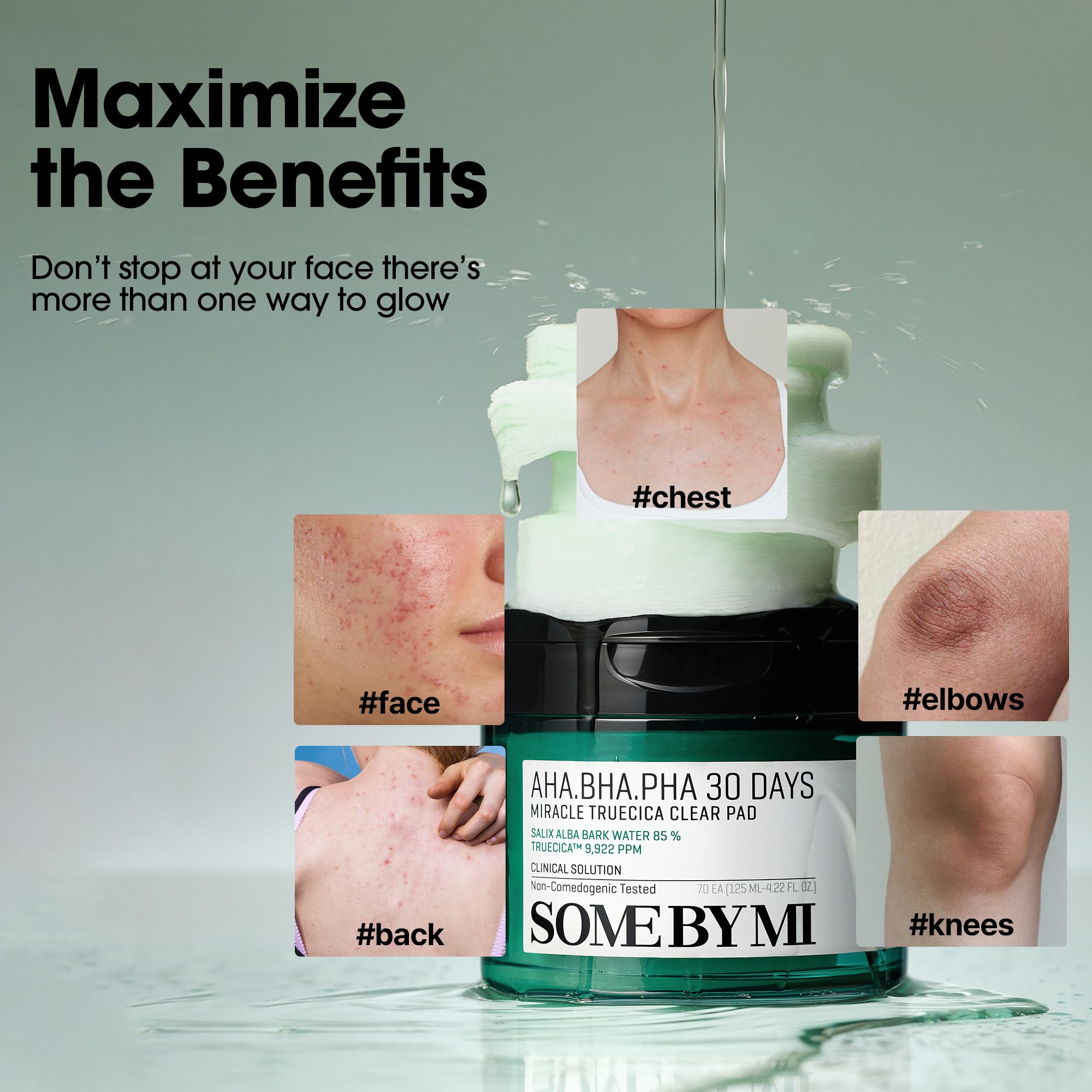 SOME BY MI: rutina diaria de cuidado facial con estos discos exfoliantes.
