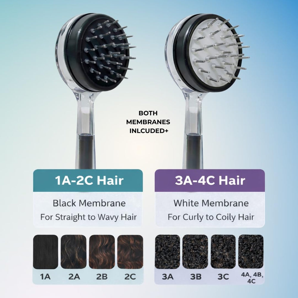 Scalp Direct massager applies liquid to the scalp for targeted use.