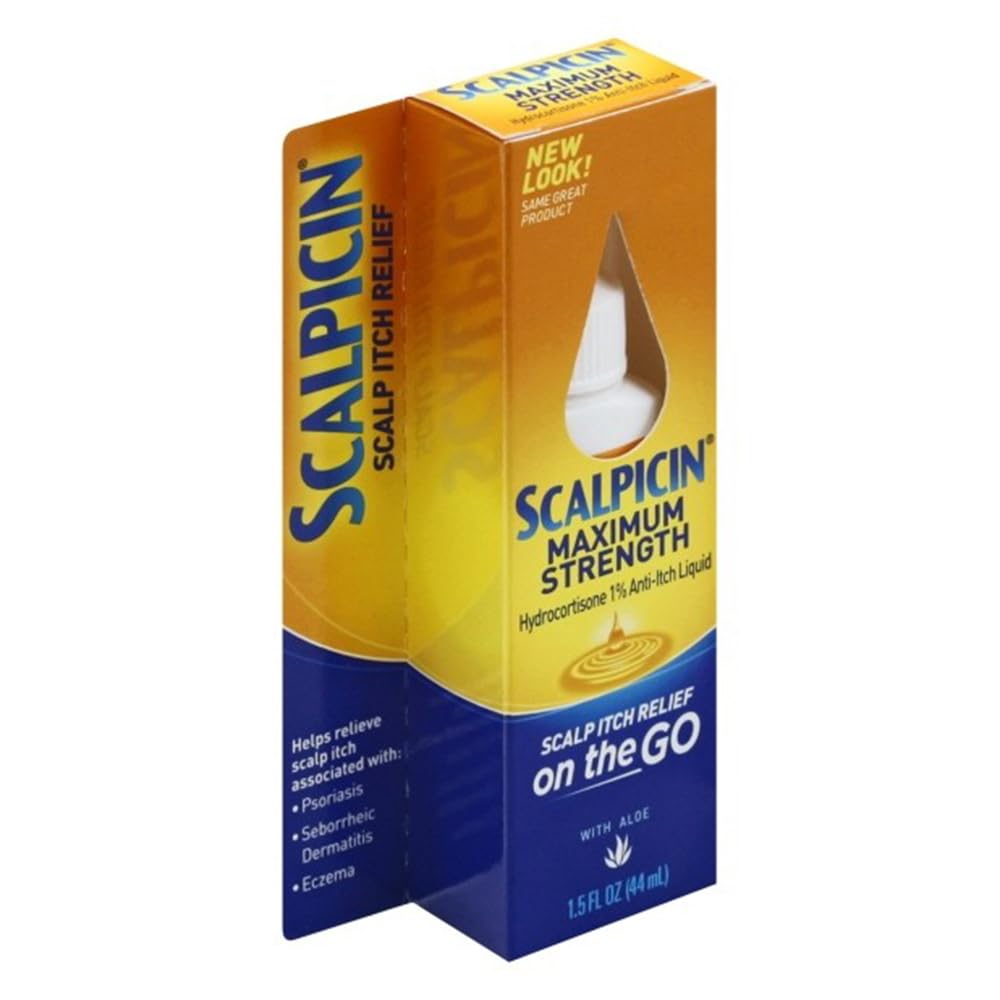 Scalpicin six-set packaging for ongoing relief.