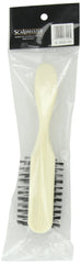 Scalpmaster S-300-IV nylon bristle brush side view promotes smooth styling and scalp care