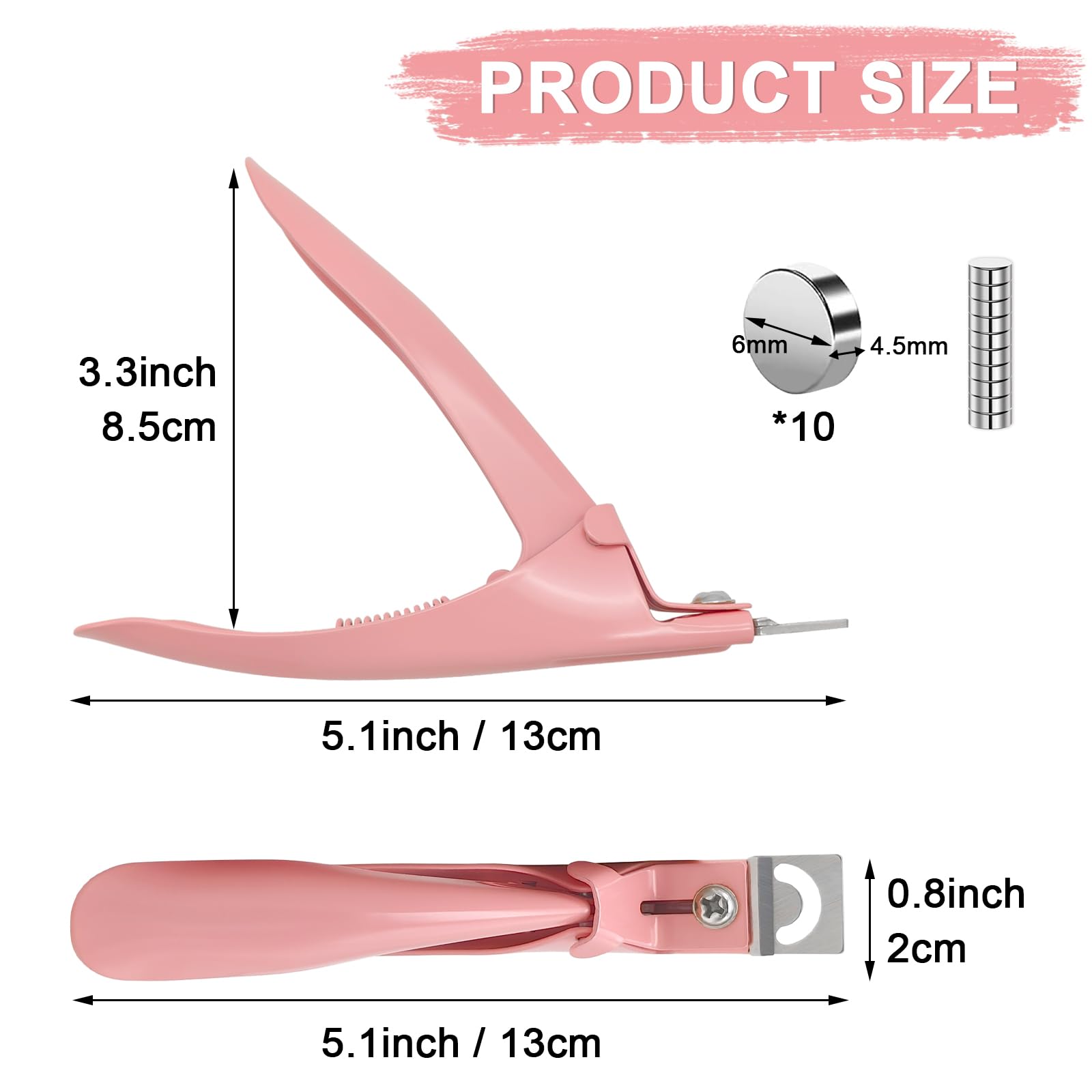Scartink portable 5.1-inch nail clipper designed for on-the-go care.