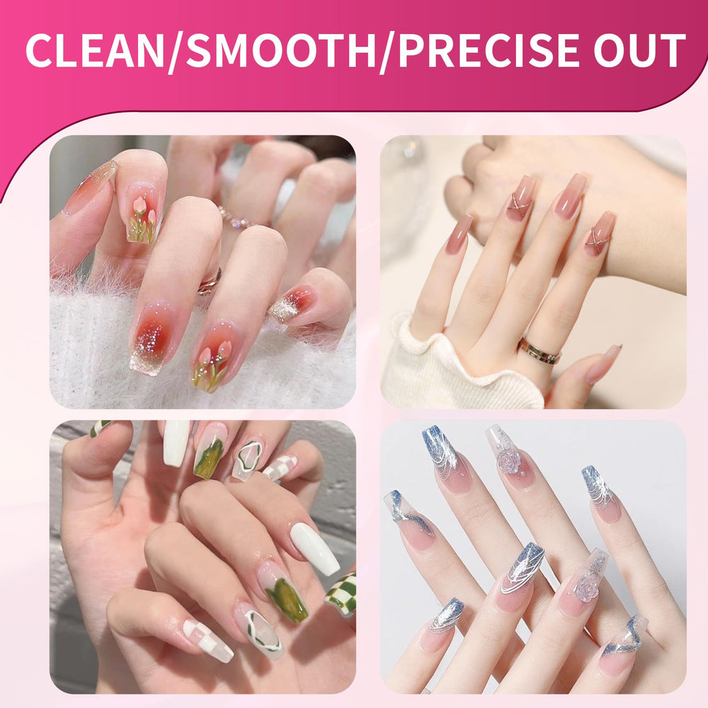Professional-grade nail cutter suitable for natural, acrylic, and gel nails.