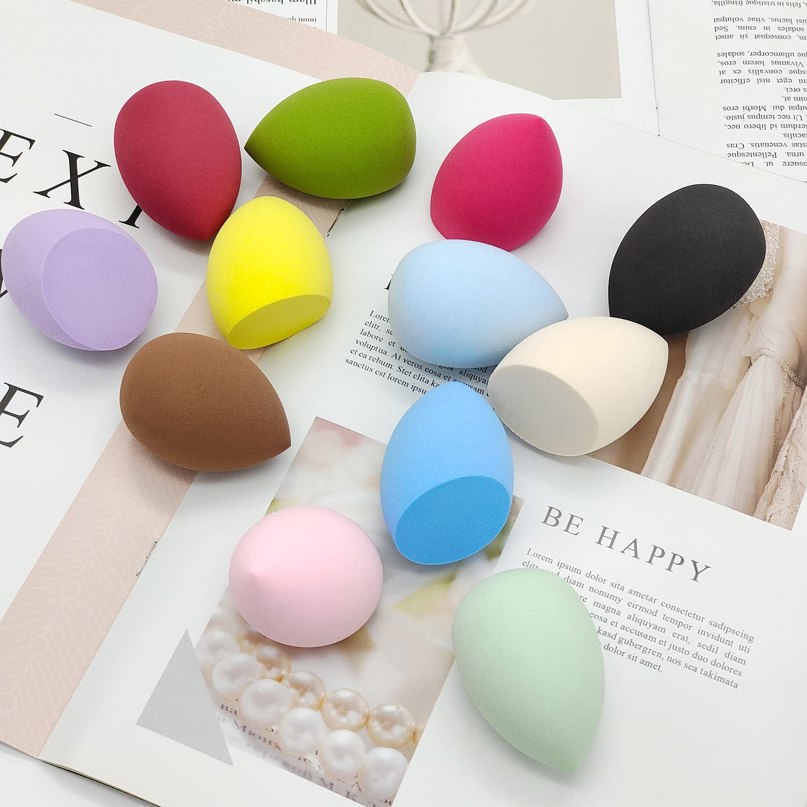 Scartink round-ended sponge speeds full-face makeup in minutes.