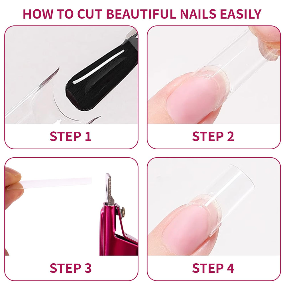 Stainless steel construction ideal for salon and home nail care.