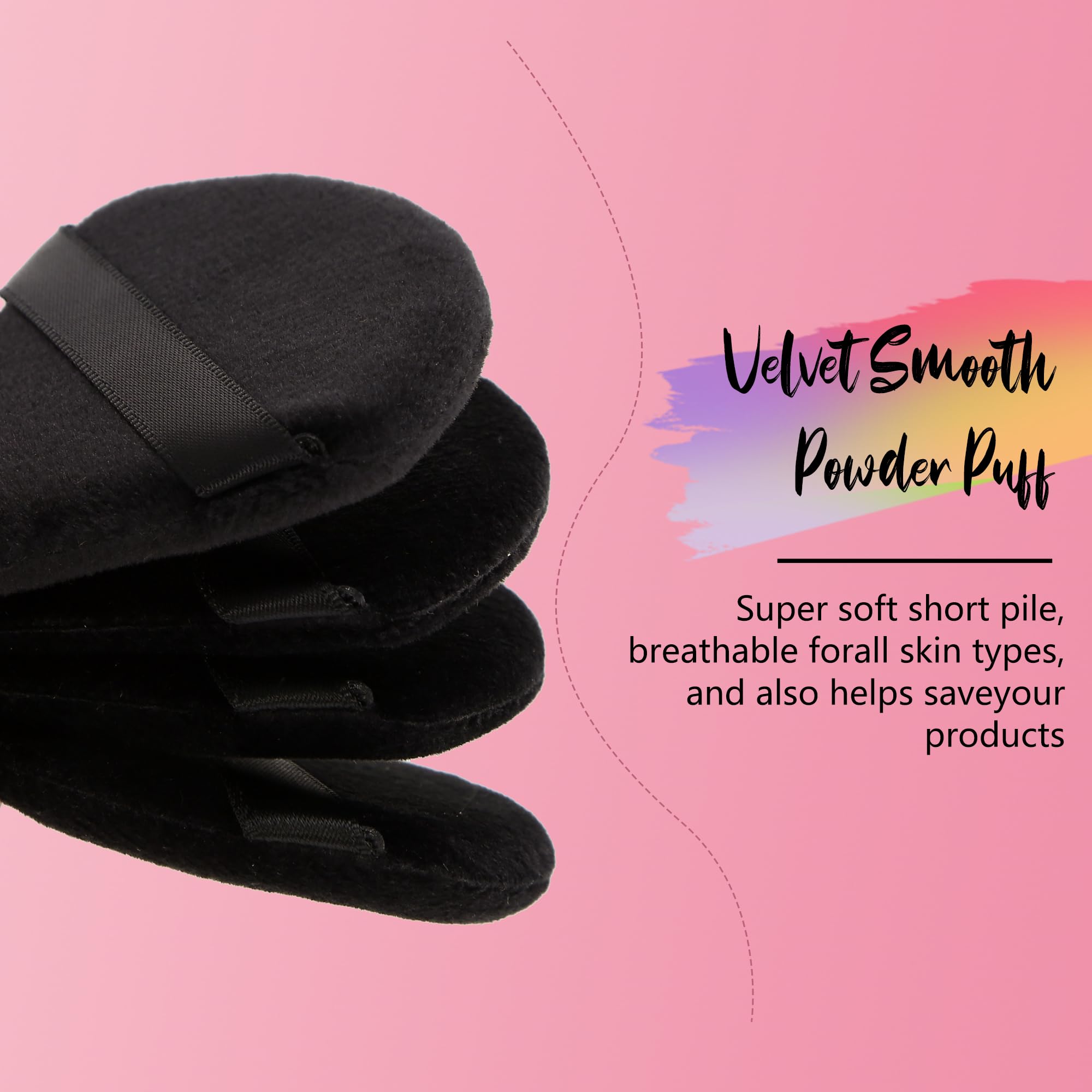 Scaups recyclable and washable puff set supports sustainable maintenance.