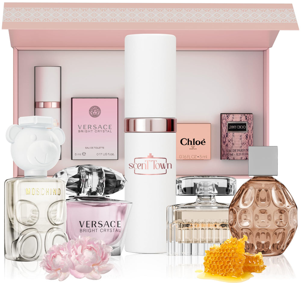 Versace Bright Crystal sample bottle for fresh daytime appeal