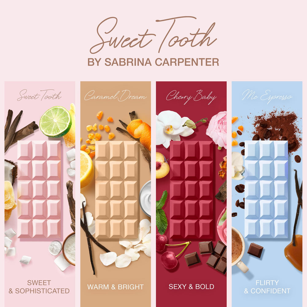 SCENT BEAUTY logo with Cherry Baby bottle for a cohesive vanity display.