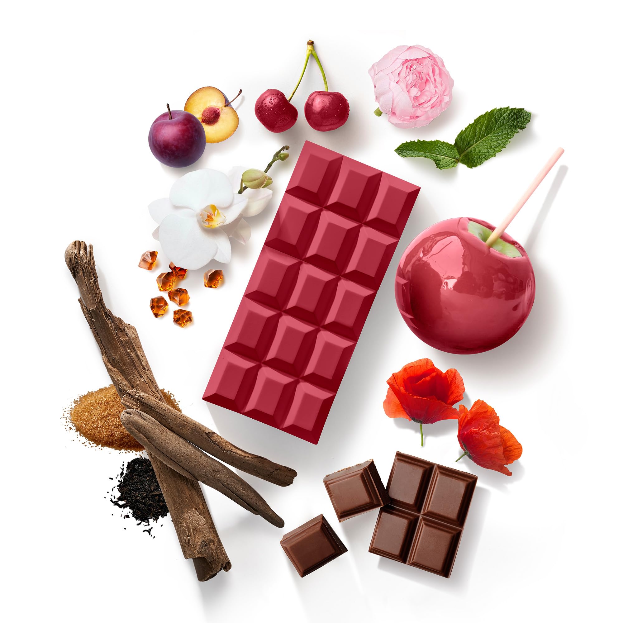 SCENT BEAUTY notes reveal cherry and chocolate tones for a playful scent.