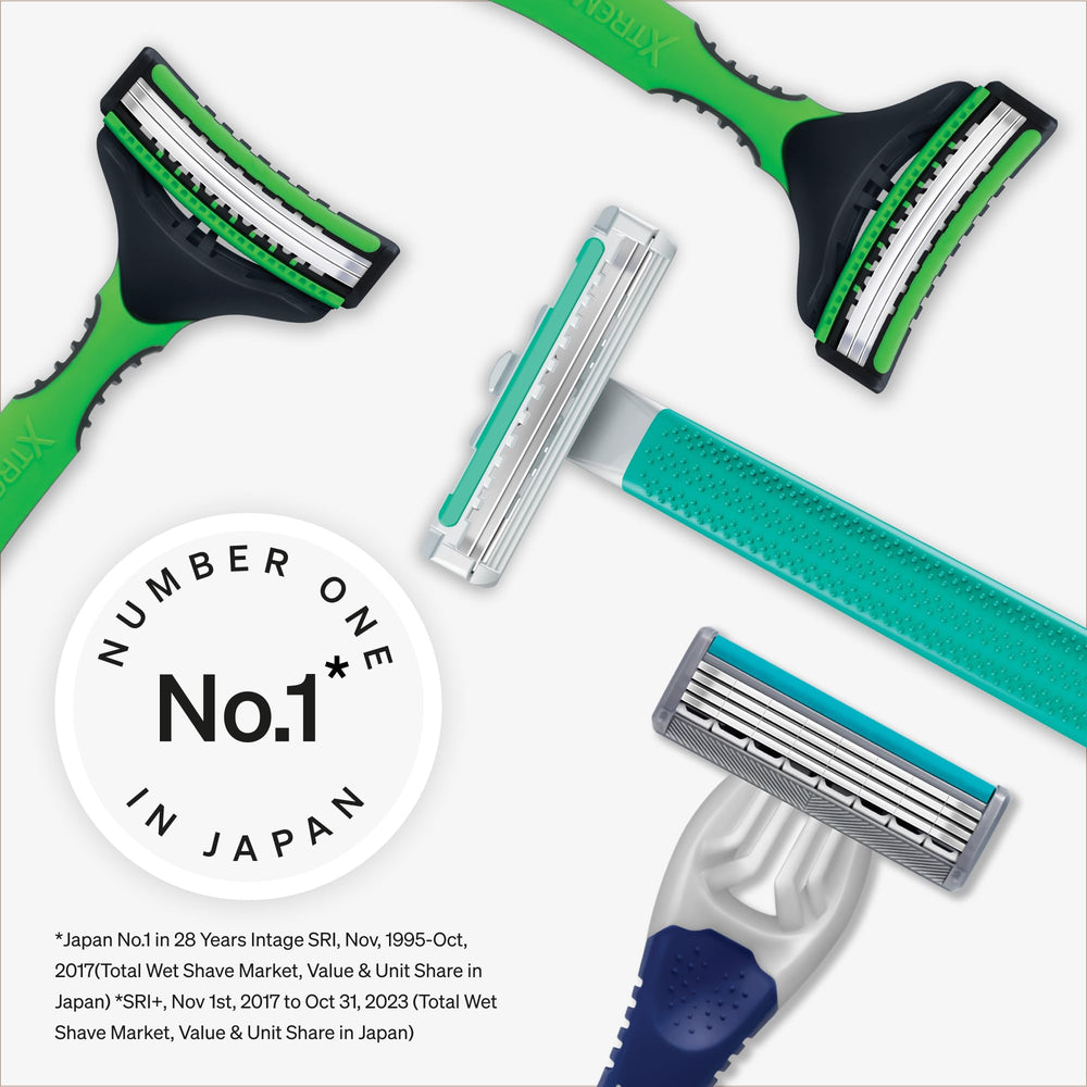 Schick Exacta2 Sensitive razor pack of 10 ready for use.