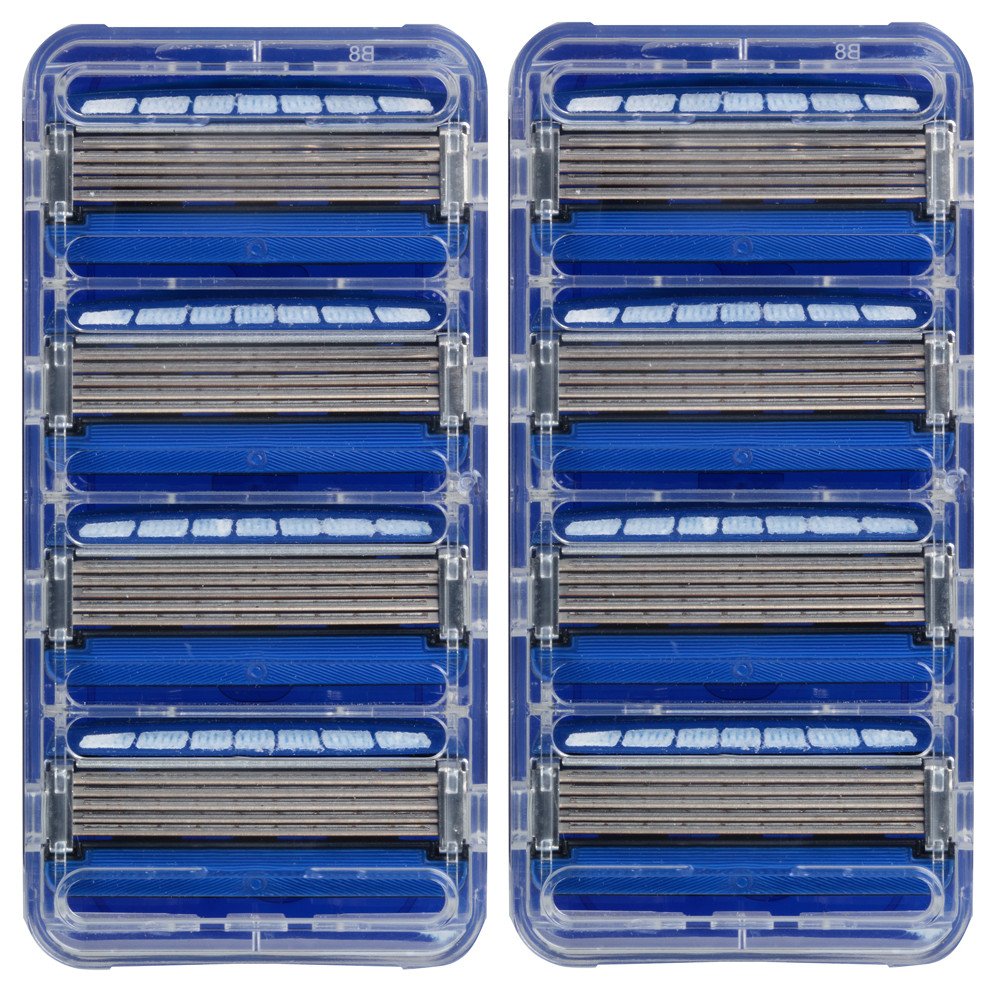 Schick Hydro 5 refill packaging for easy blade replacement.