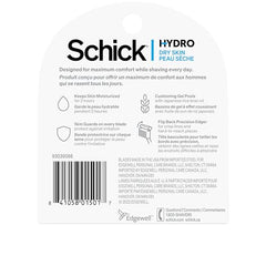 Schick Hydro 5 Sense refill featuring flip trimmer for precise reach and easy grooming