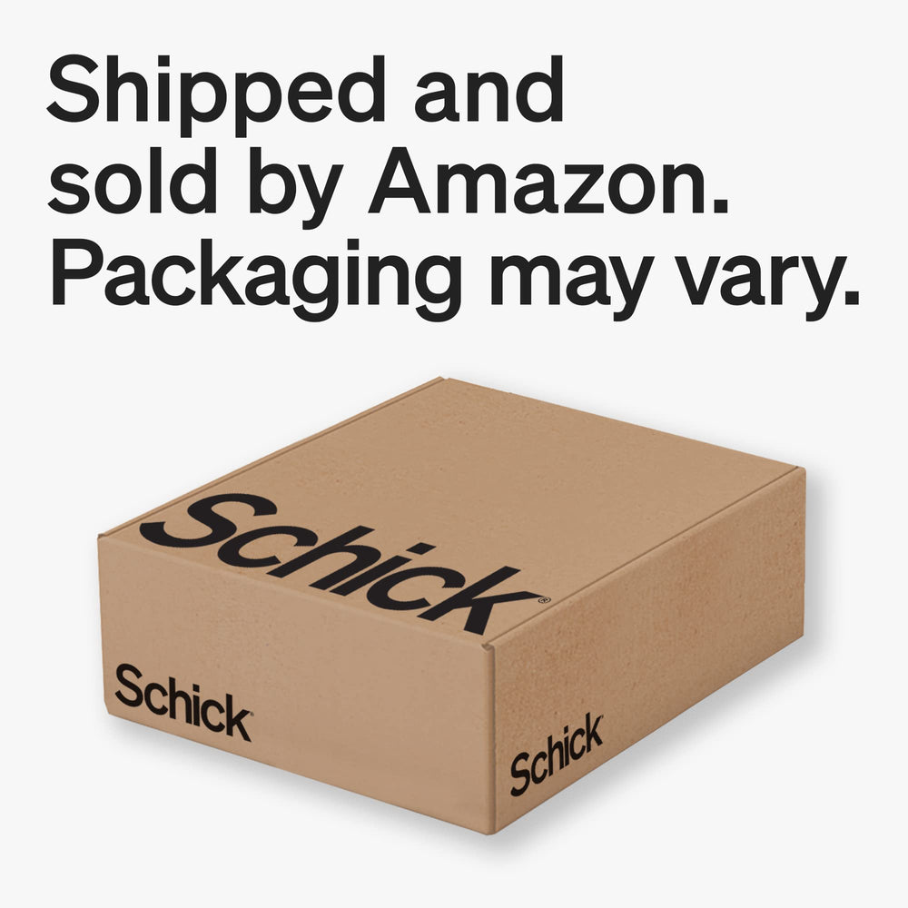 Schick Hydro compatible handles shown for easy cartridge swaps.