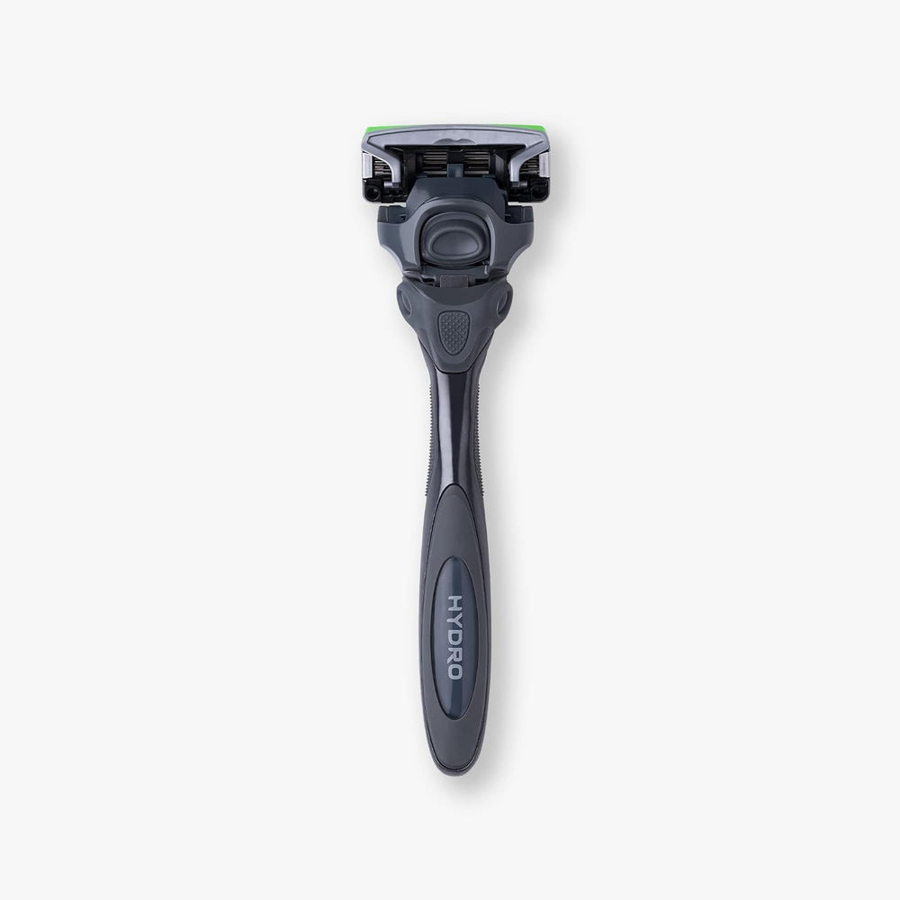 Schick Hydro Sensitive Razor cartridge shown with 18 shaves potential.
