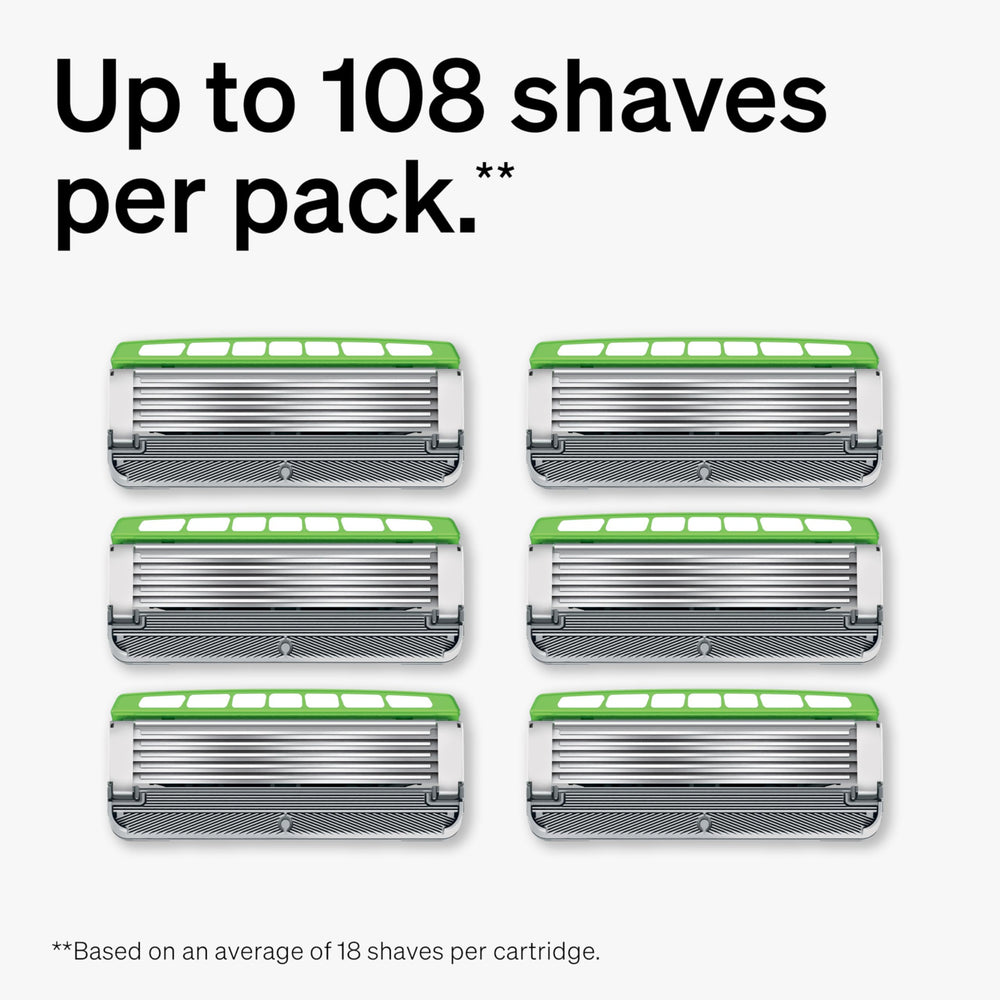 Durable blades delivering a long-lasting close shave in tests.
