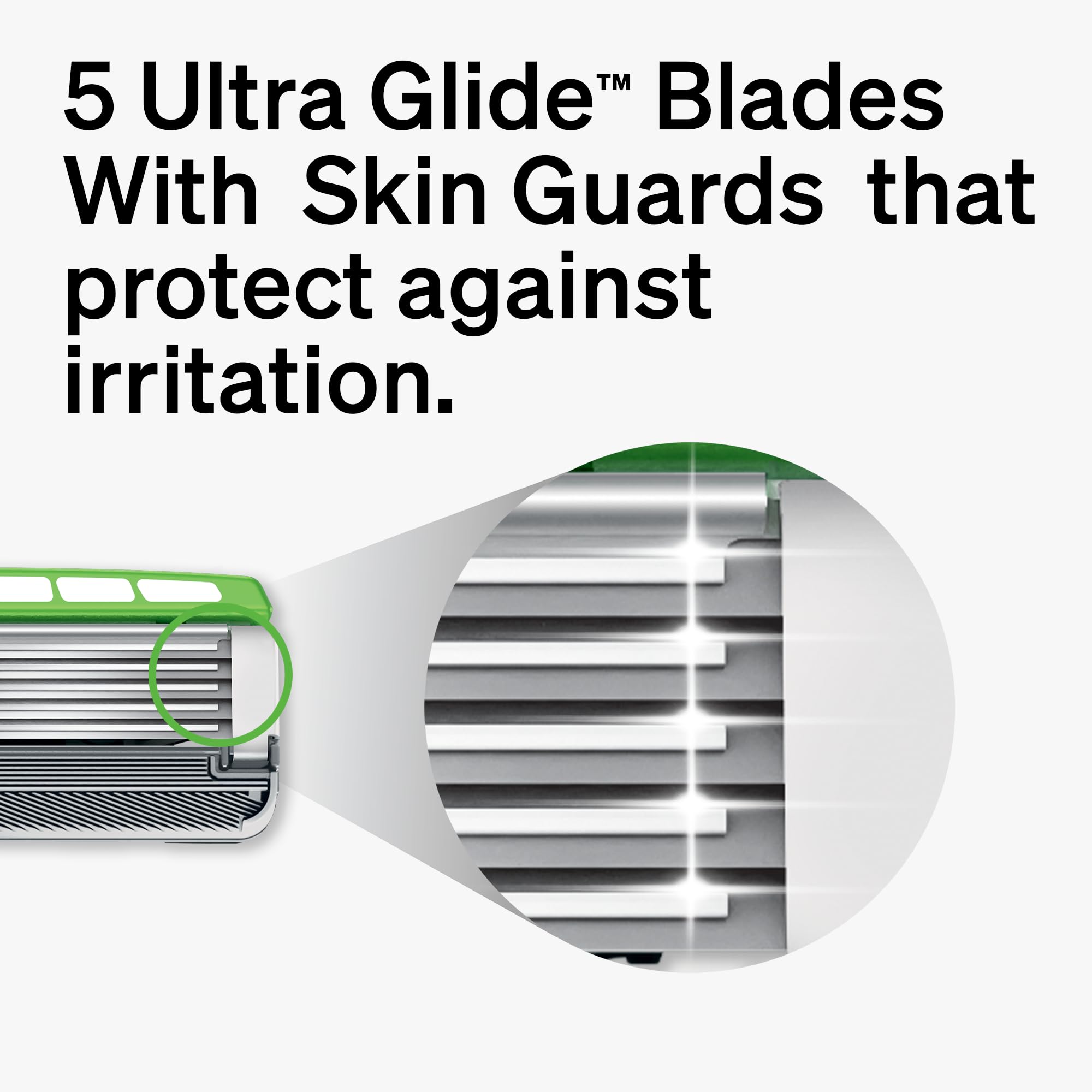 Schick Hydro Sensitive cartridge showing Skin Guards for irritation protection.
