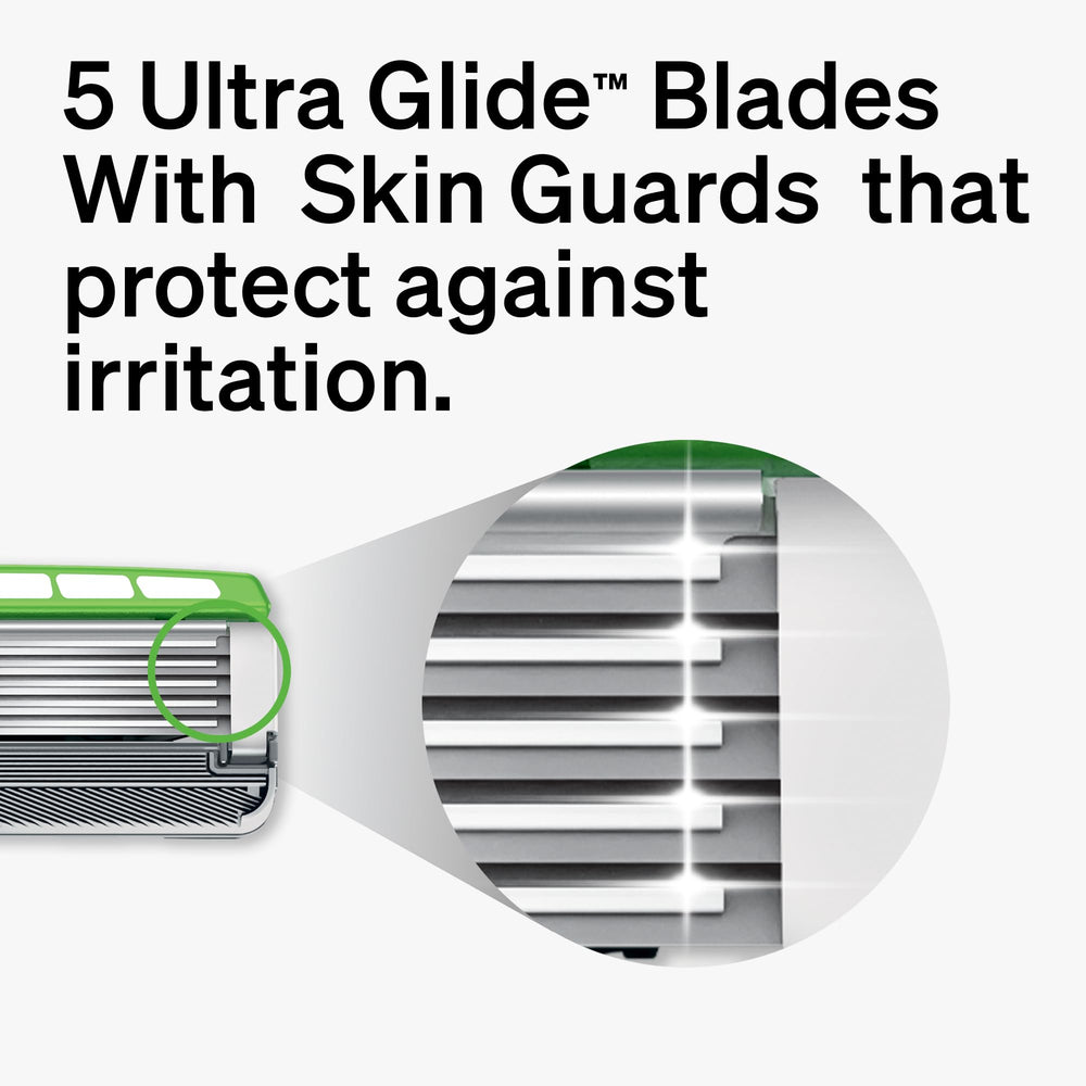 Schick Hydro Sensitive cartridge showing Skin Guards for irritation protection.