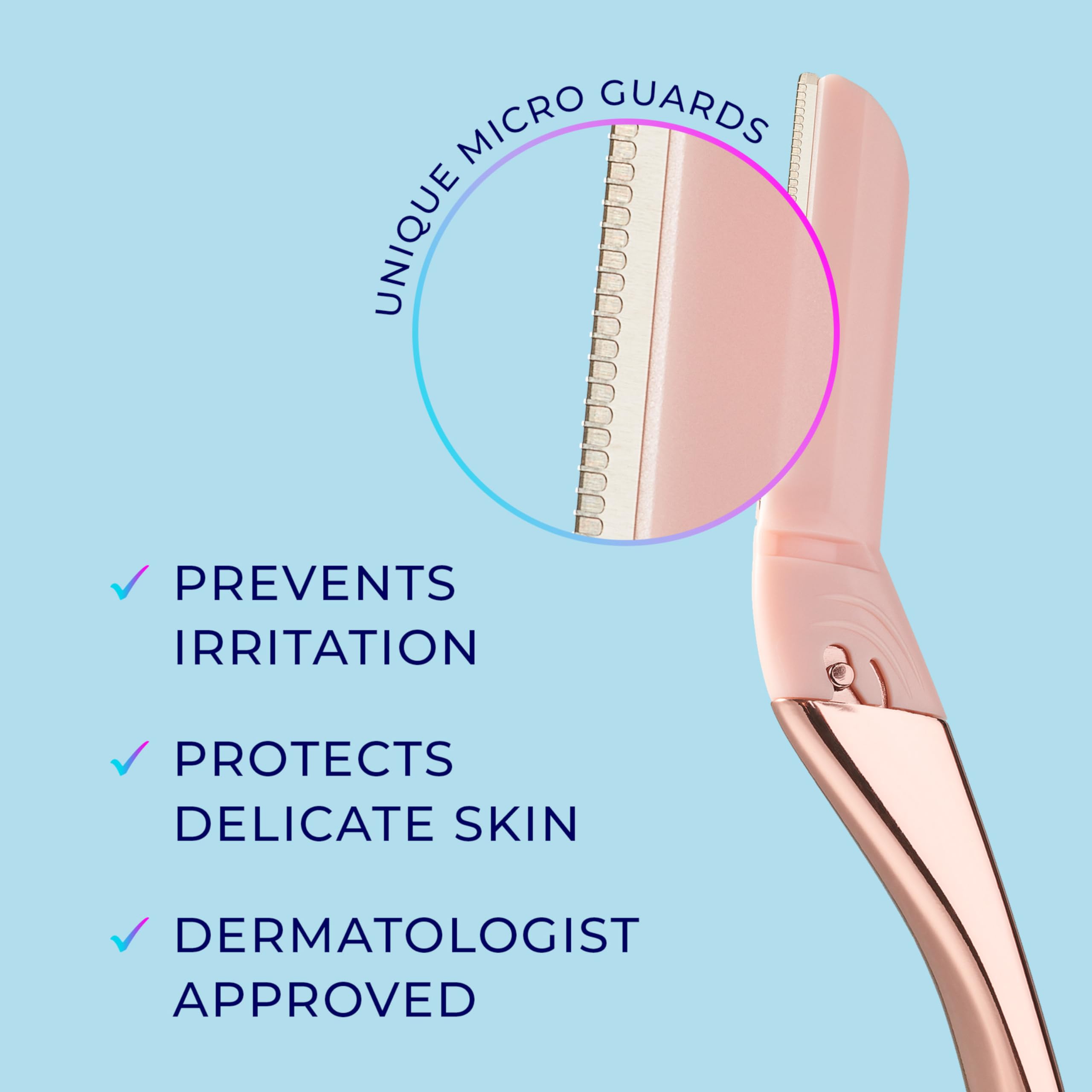 Schick Hydro Silk Dermaplaning Wand 3-edge refill pack supports ongoing sessions.