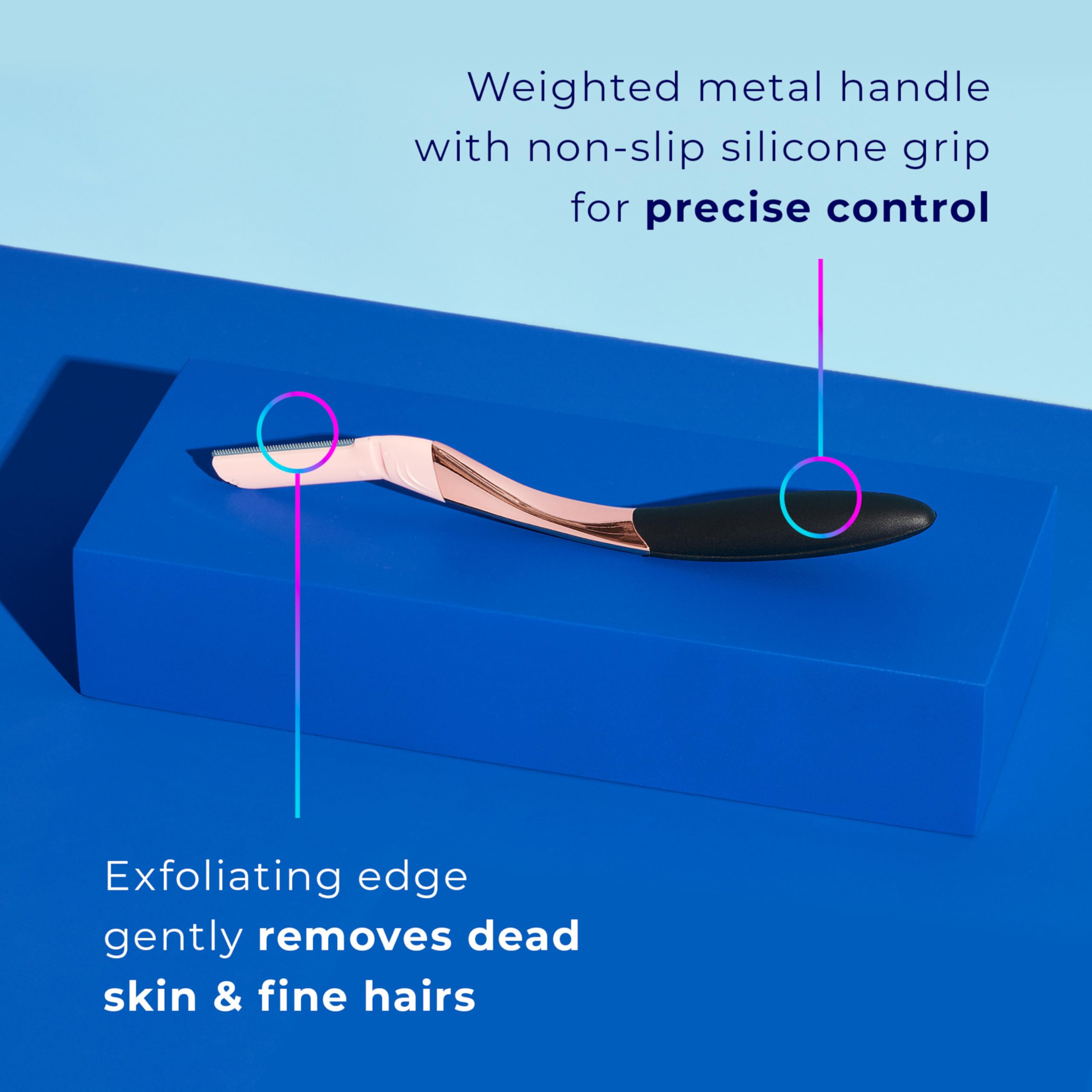 Schick Hydro Silk Dermaplaning Wand at-home care for salon-like results.