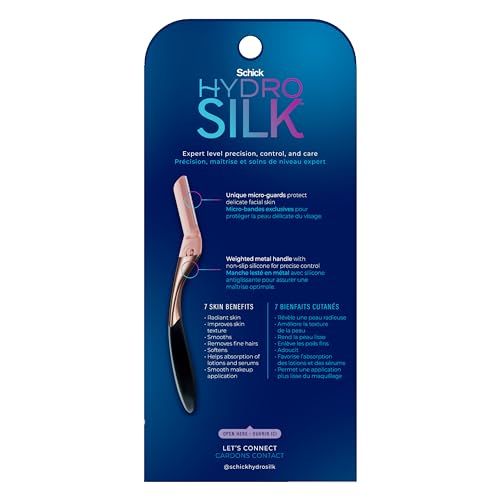 Refills package featuring three edges for ongoing routine.