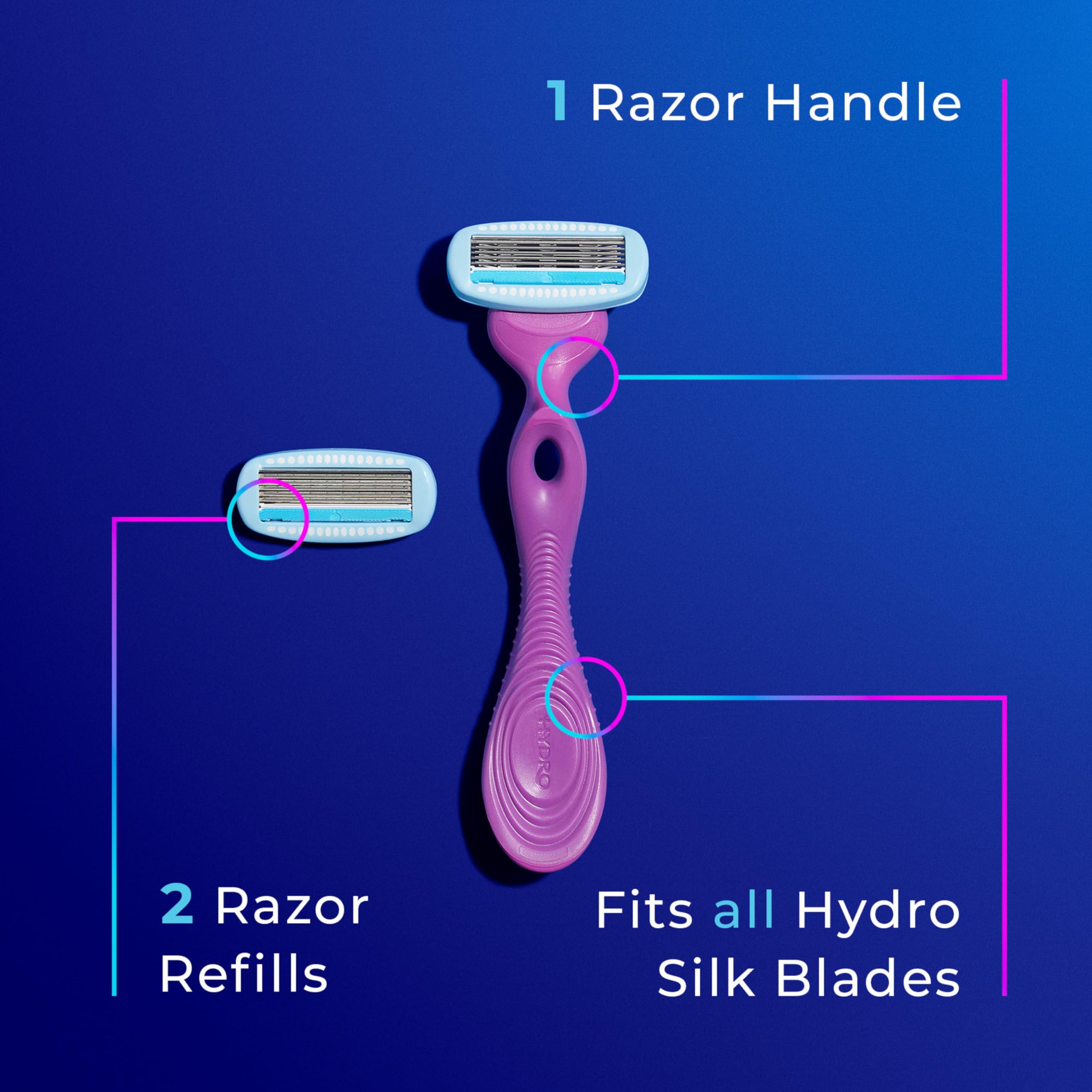Schick Hydro Silk Moisture hydration glow after shaving
