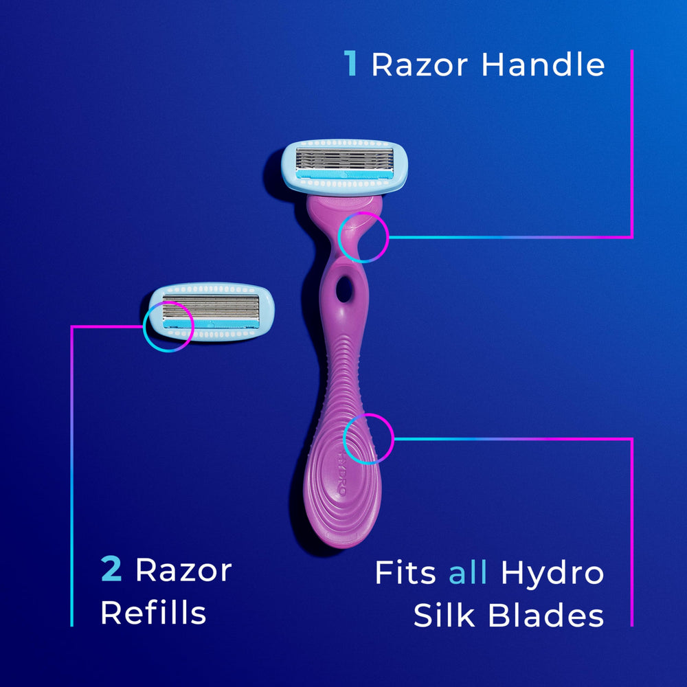Schick Hydro Silk Moisture hydration glow after shaving