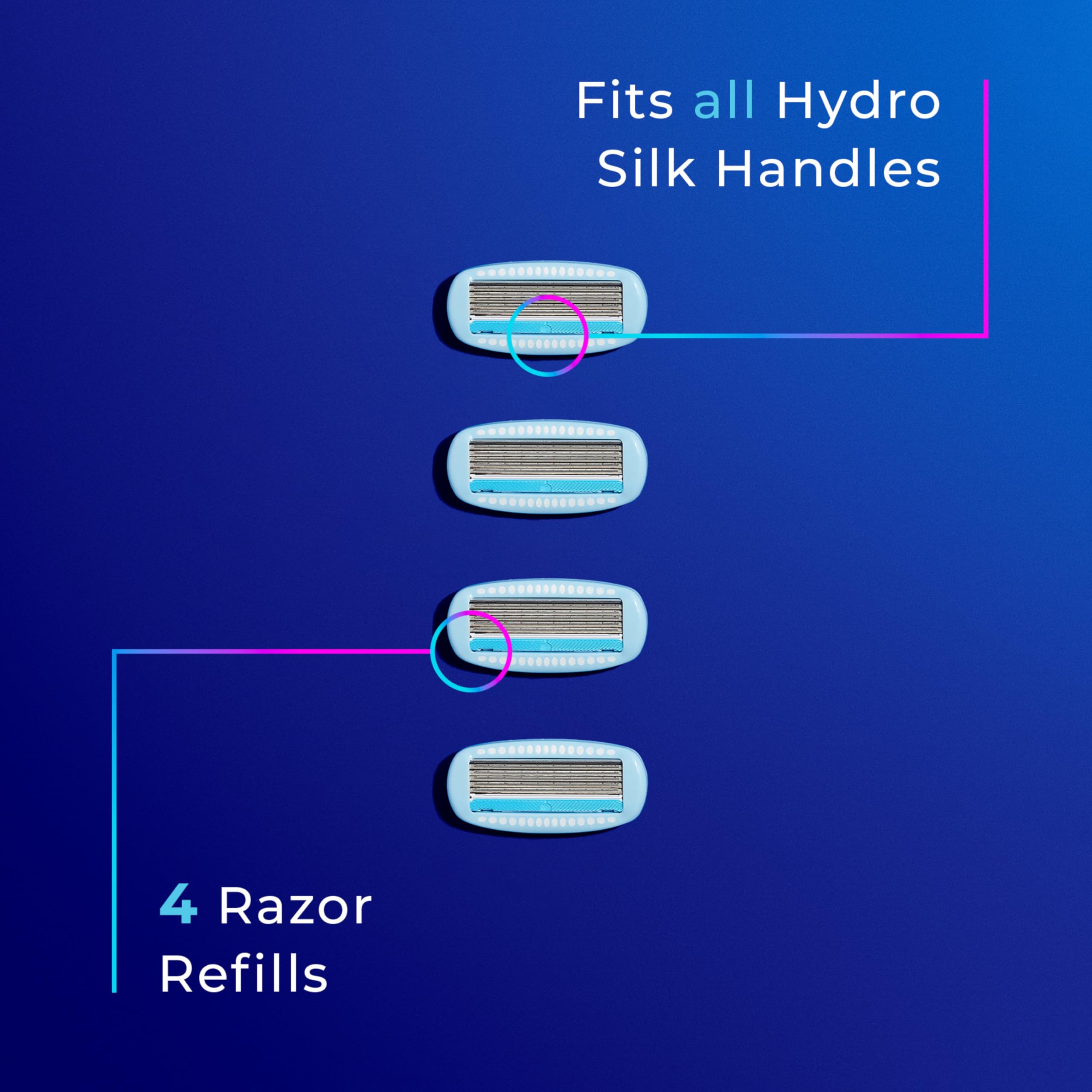 Schick Hydro Silk Razor refills pair with shave cream for smoother routines