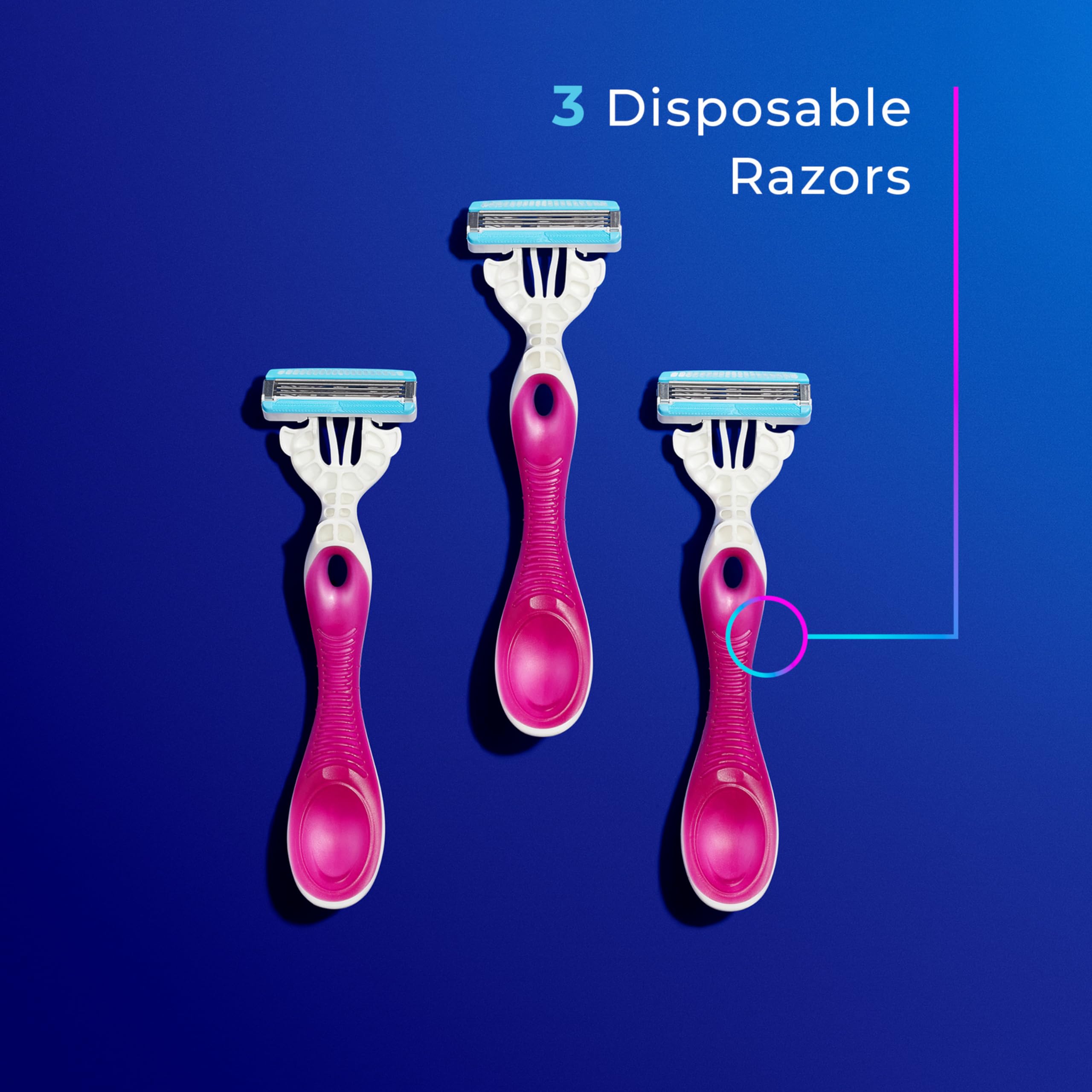 Schick Hydro Silk recyclable razor fits Edgewell recycling program.