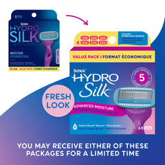 Schick Hydro Silk skin-protection coating close-up highlights irritation-reducing barrier.